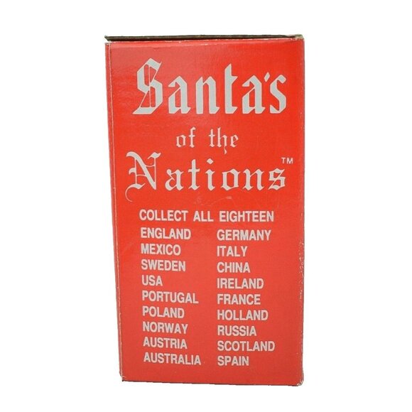 Santas of the Nations Italy San Nicola Hand Painted Figurine - Picture 7 of 10